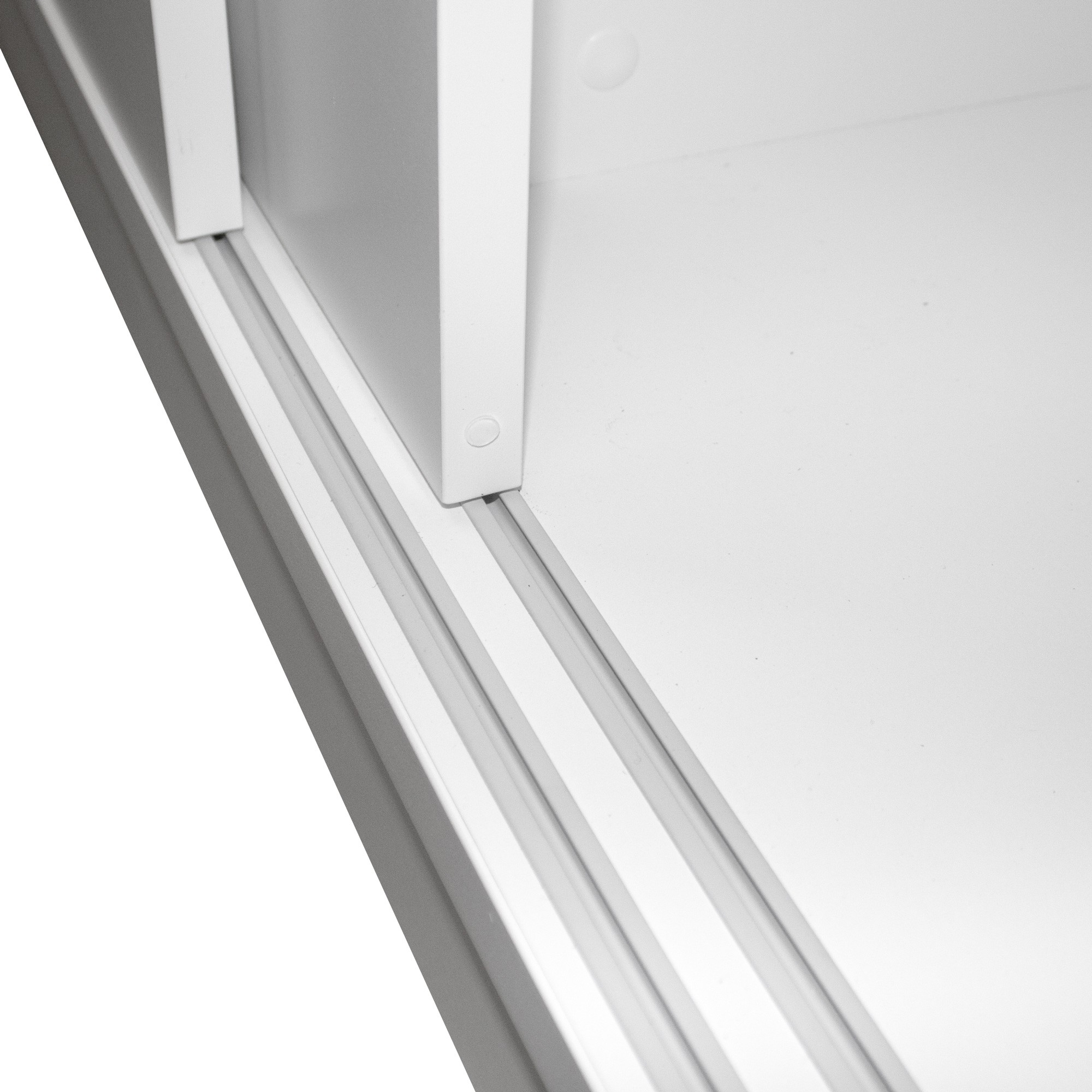 UNI Armoire de porte coulissante | 2 oh, 1200 x 777 mm, gris perlé - 4 Main Image