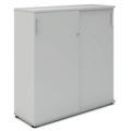 UNI Armoire de porte coulissante | 3 oh, 1200 x 1143 mm, gris perlé - 2 Thumbnail Image