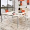 NOVA Conference table | 1600 x 1640 mm (6 - 8 people), electrified, maple - 12 Thumbnail Image