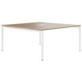 NOVA Conference table | 1600 x 1640 mm (6 - 8 people), electrified, amber oak - 1 Thumbnail Image