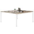 NOVA Conference table | 1600 x 1640 mm (6 - 8 people), electrified, amber oak - 3 Thumbnail Image