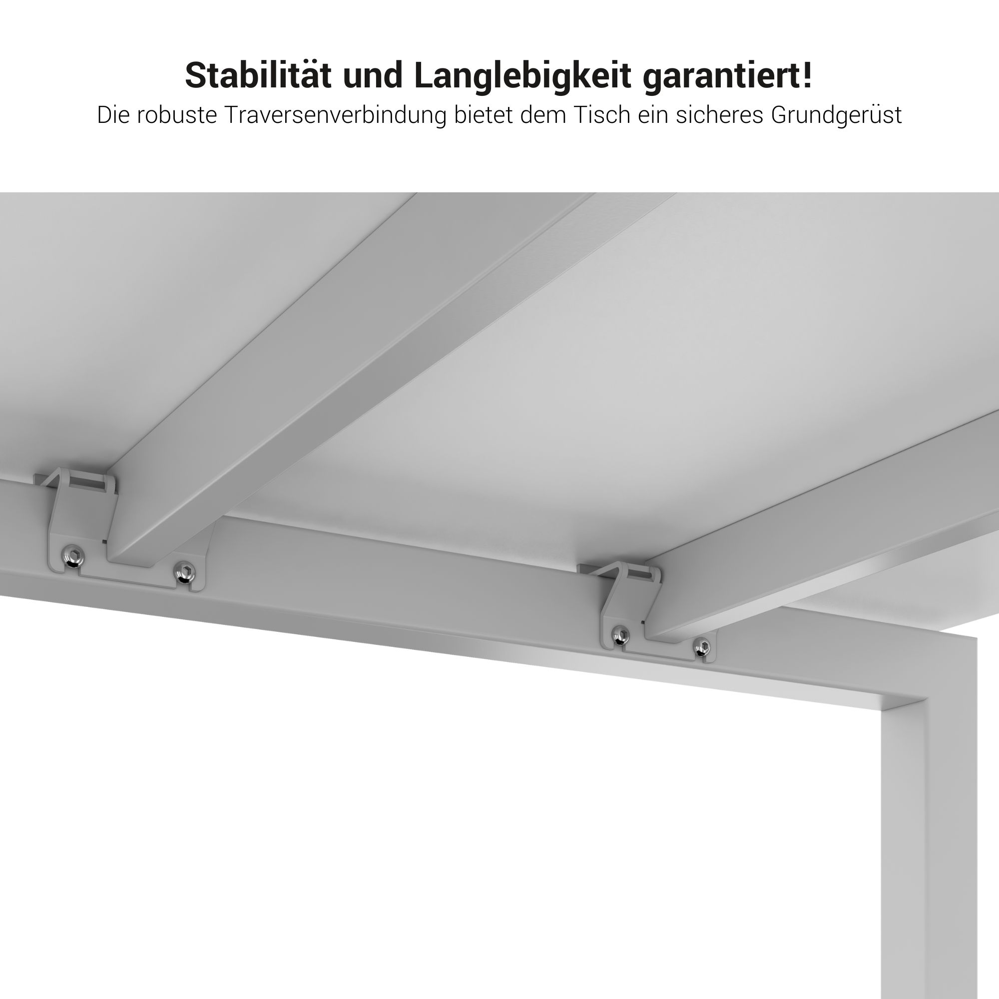 NOVA Konferenztisch | 1600 x 1640 mm (6 - 8 Personen), elektrifiziert, Nussbaum - 9 Main Image