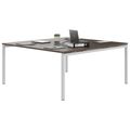 NOVA Konferenztisch | 1600 x 1640 mm (6 - 8 Personen), elektrifiziert, Nussbaum - 3 Thumbnail Image