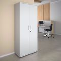 UNI Cabinetto per porte dell'ala | 5 OH, 800 x 1897 mm, grigio perla - 1 Thumbnail Image