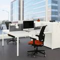 NOVA U Team-Schreibtisch | 1600 x 1640 mm, Weiß - 11 Thumbnail Image