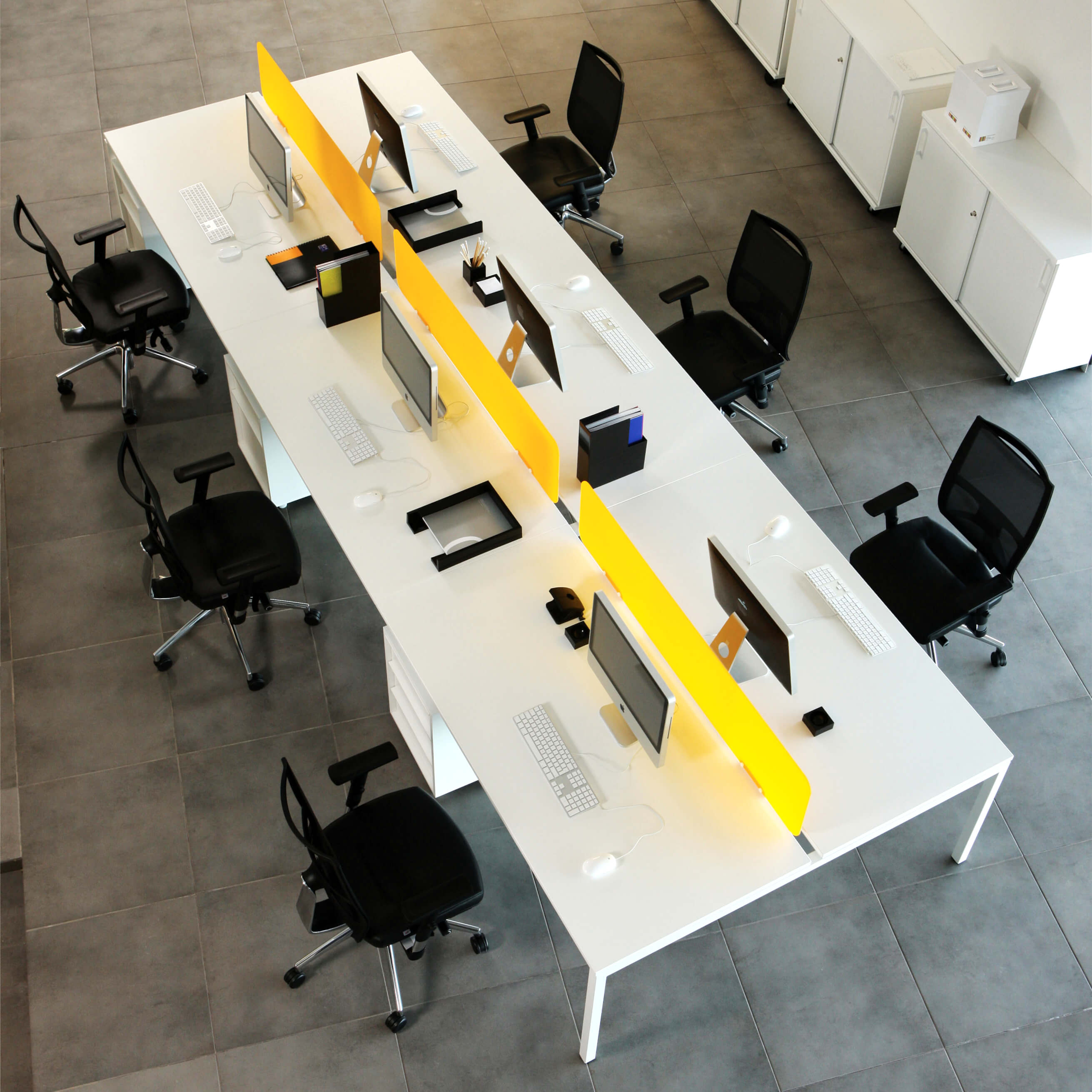 NOVA U Desk del team | 3200 x 1640 mm, bianco - 11 Main Image