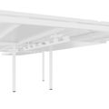 NOVA U Desk del team | 3200 x 1640 mm, bianco - 6 Thumbnail Image