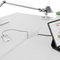 NOVA U Desk del team | 3200 x 1640 mm, bianco - 7 Thumbnail Image