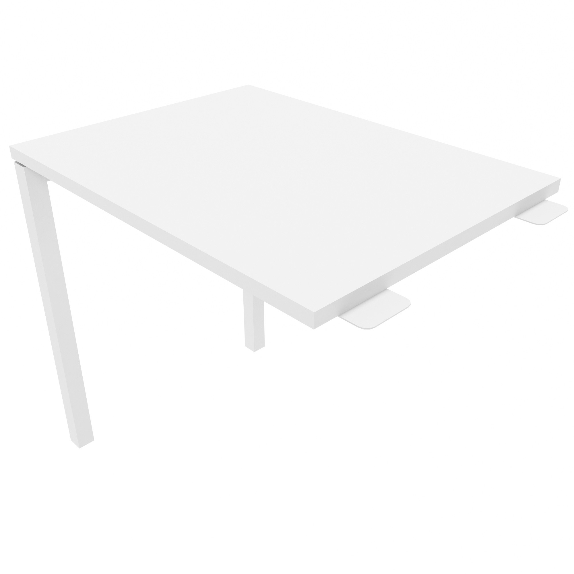 NOVA U Add-on Desk | 800 x 600 mm, White - 2 Main Image