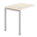 NOVA U add-on desk | 800 x 600 mm, maple - 1 Thumbnail Image