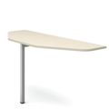 NOVA U Besprechungs-Anbautisch | 1640 x 600 mm, Ahorn NOVA U Besprechungs-Anbautisch | 1640 x 600 mm, Ahorn