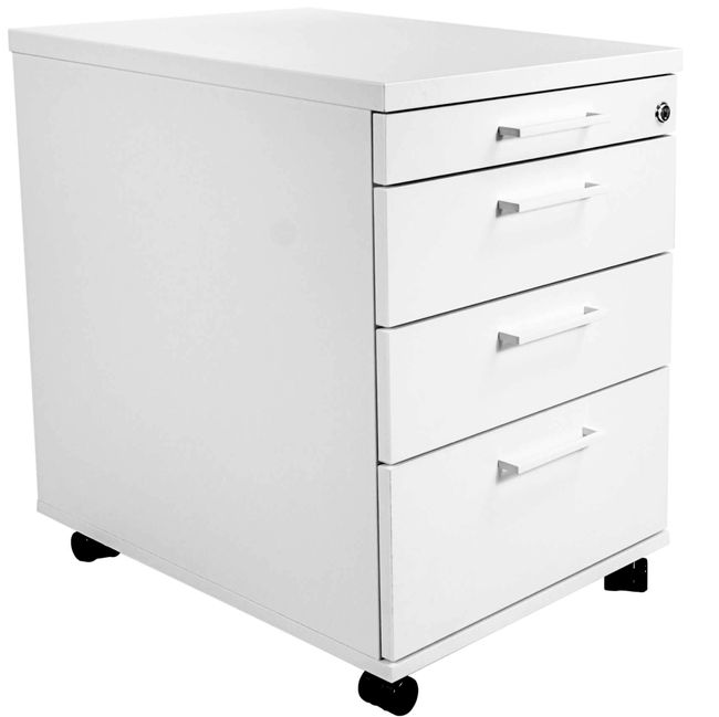 NOVA Frankfurt - Komplettbüro | Team-Schreibtisch, Weiß