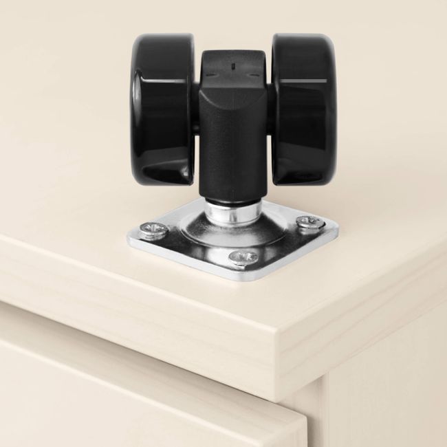 OPTIMA Rollcontainer | 3 Schubladen + 1 Kleinteilefach, 600 mm tief, Ahorn OPTIMA Rollcontainer | 3 Schubladen + 1 Kleinteilefach, 600 mm tief, Ahorn