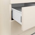 OPTIMA Conteneur en rouleau | 3 tiroirs + 1 petit compartiment de pièces, 600 mm de profondeur, érable - 8 Thumbnail Image
