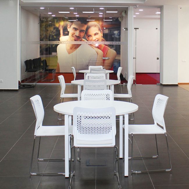 WAIT Besucherstuhl | Stapelbar, rollbar, Bezugsstoffe BERTA / LUCIA / VELITO / SYNERGY