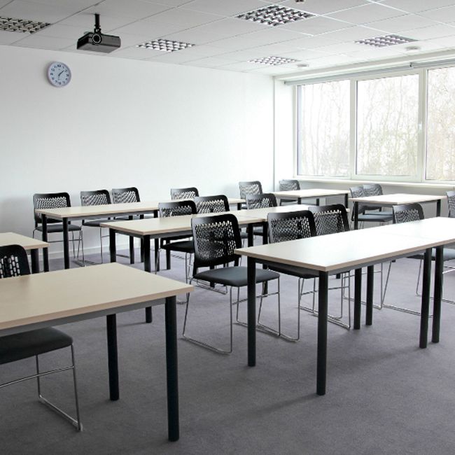 WAIT Besucherstuhl | Stapelbar, rollbar, Bezugsstoffe BERTA / LUCIA / VELITO / SYNERGY