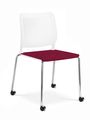 WAIT Besucherstuhl | Stapelbar, rollbar, Bezugsstoffe BERTA / LUCIA / VELITO / SYNERGY