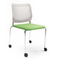 WAIT Besucherstuhl | Stapelbar, rollbar, Bezugsstoffe BERTA / LUCIA / VELITO / SYNERGY