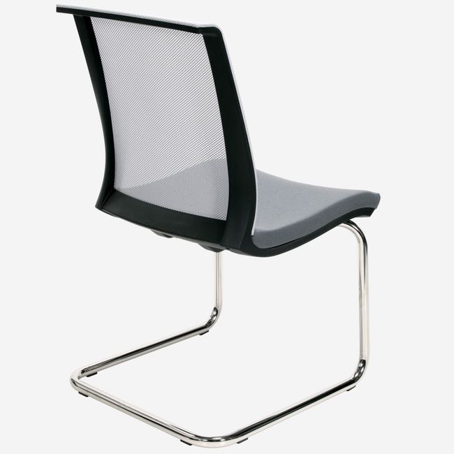 EVA Freischwinger | Armlehnen wählbar, Bezugsstoffe VELITO / LUCIA