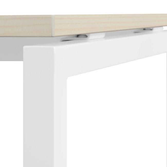 NOVA U Team-Schreibtisch | 1600 x 1640 mm, Ahorn