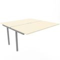 NOVA U Tisch-Erweiterung für Team-Schreibtisch | 1600 x 1640 mm, Ahorn