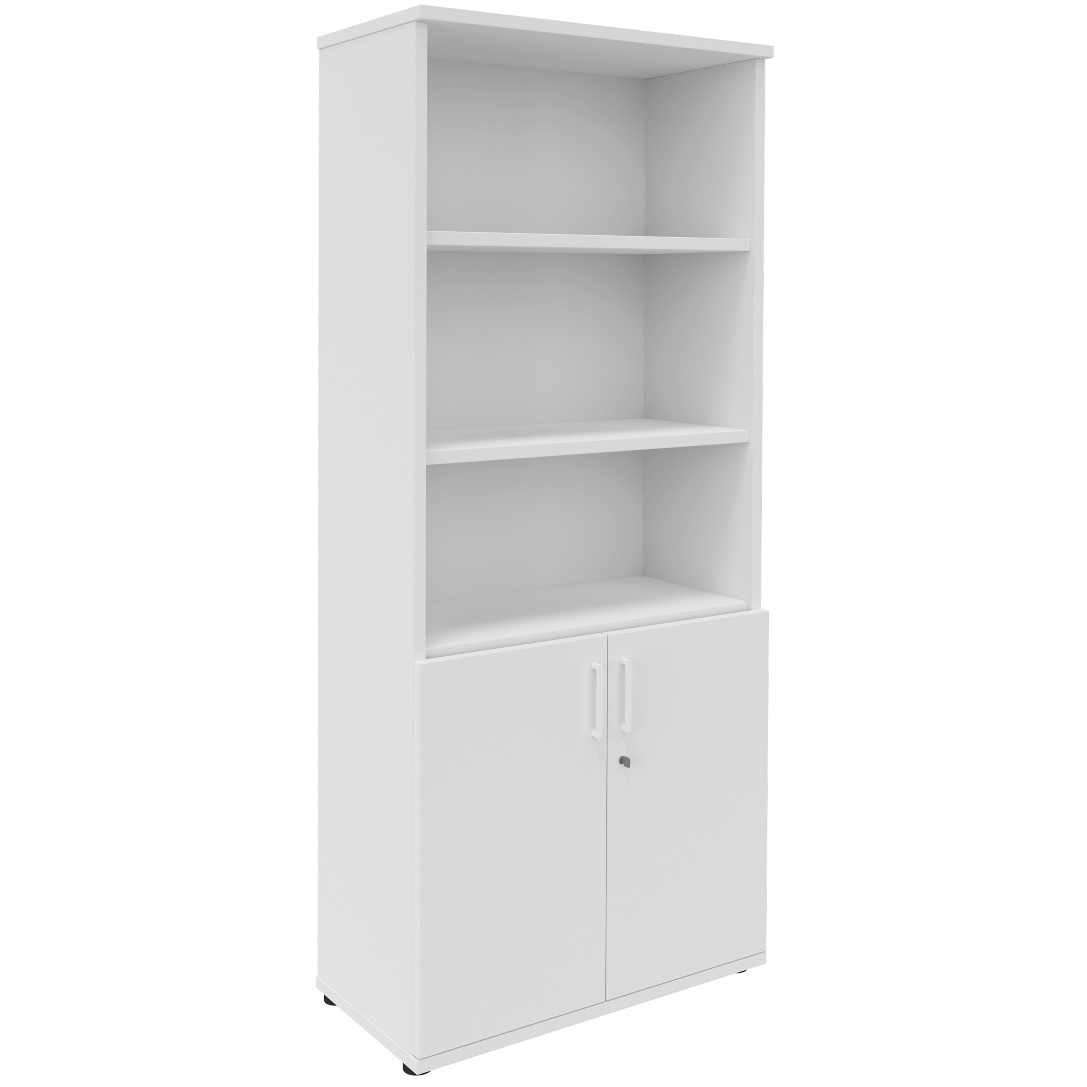 UNI Combine cabinet | 5 Oh, 800 x 1897 mm, white - 2 Main Image