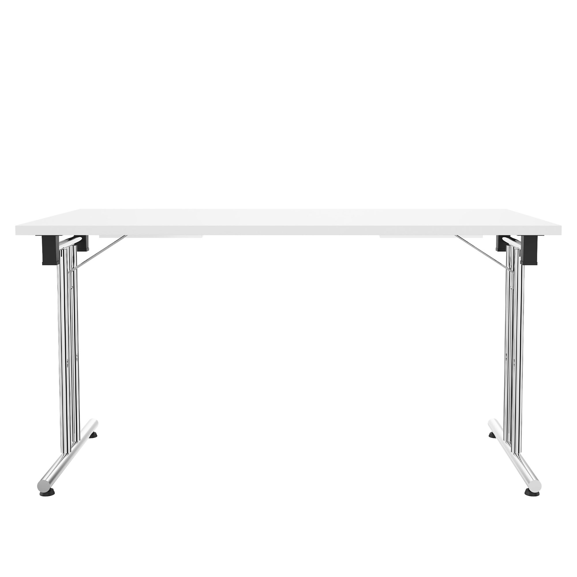 FOLD Besprechungstisch | Stapelbar, klappbar, 1400 x 700 mm, Weiss - 2 Main Image