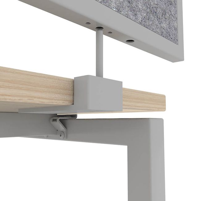 UNI Tischtrennwand | Metallrahmen, Bezugsstoffe BERTA / BONDAI UNI Tischtrennwand | Metallrahmen, Bezugsstoffe BERTA / BONDAI