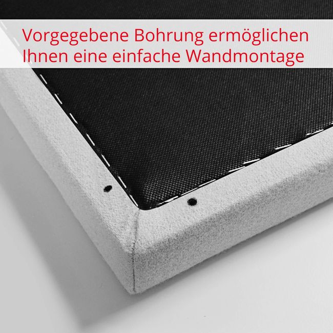 MODUS Akustik-Wandpaneel | Wandverkleidung, Komplettsystem, Wollbezug VELITO - Blau