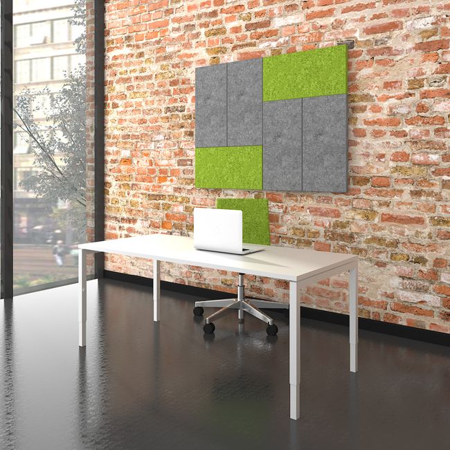 NOVA UH Schreibtisch | Manuell höhenverstellbar, 1600 x 800 mm, Weiß