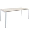 NOVA UH desk | Manually height adjustable, 1800 x 800 mm, maple - 1 Thumbnail Image