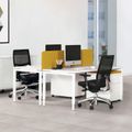 NOVA UH desk | Manually height adjustable, 1800 x 800 mm, maple - 3 Thumbnail Image