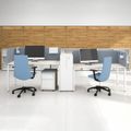 NOVA UH desk | Manually height adjustable, 1800 x 800 mm, maple - 4 Thumbnail Image