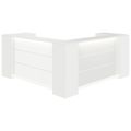 NOVUM Empfangstheke | Ecktheke, Multicolor-LED-Beleuchtung, Weiß NOVUM Empfangstheke | Ecktheke, Multicolor-LED-Beleuchtung, Weiß