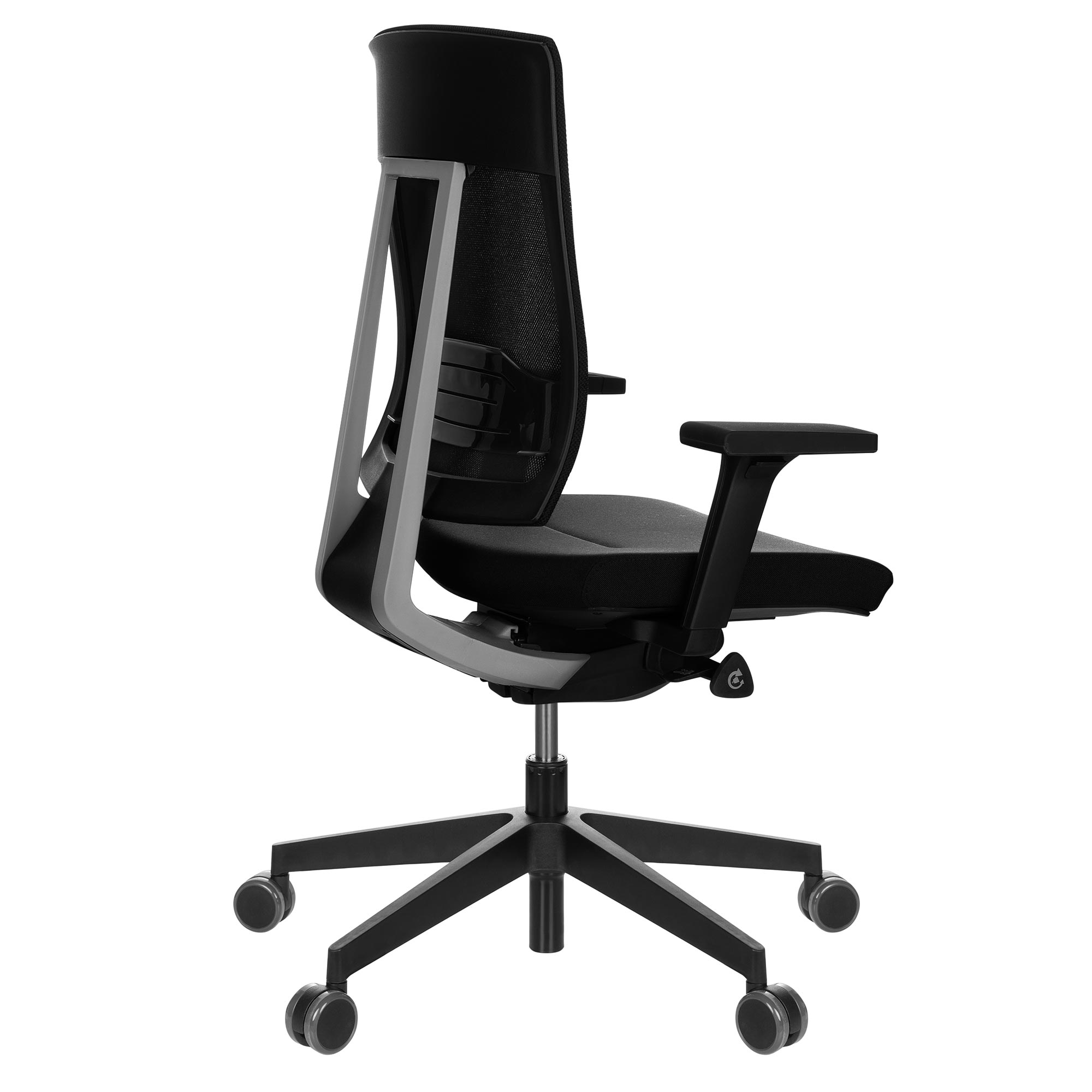 profim - XENON 101 SFL Net office swivel chair | Lumbar support, mesh back, black - 8 Main Image