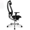Wagner - AluMedic 10 chaise pivotante de bureau | Appui-tête, noir - 7 Thumbnail Image