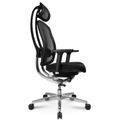 Wagner - AluMedic 10 chaise pivotante de bureau | Appui-tête, noir - 6 Thumbnail Image