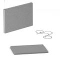 MODUS Akustik-Deckensegel | Vertikal, 1200 x 800 mm, Wollbezug VELITO