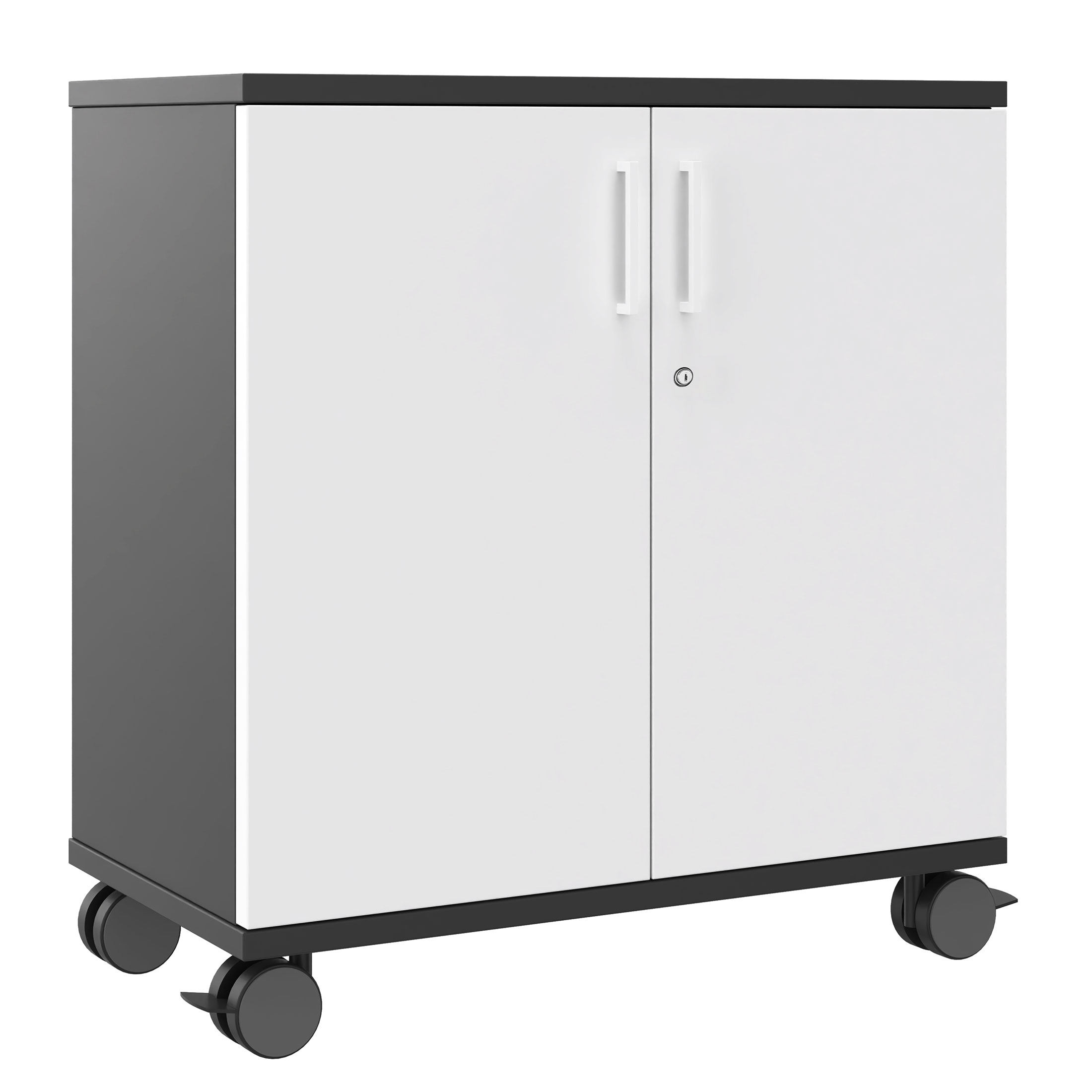 UNI / CHOICE Rolls de meubles | Jusqu'à 1600 mm de largeur d'armoire, 400 kg résilient, 4 pièces - 2 Main Image