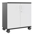 UNI / CHOICE Möbelrollen | Bis zu 1600 mm Schrankbreite, 400kg belastbar, 4 Stück