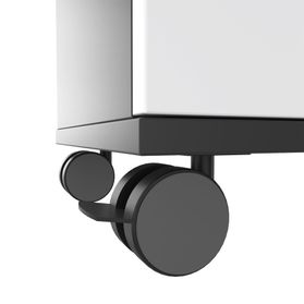 UNI / CHOICE Möbelrollen | Bis zu 1600 mm Schrankbreite, 400kg belastbar, 4 Stück