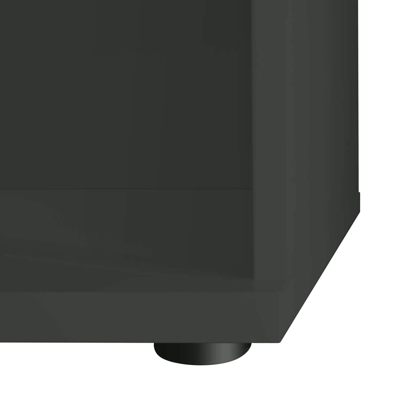 UNI Armoire d'étagère | 2 oh, 800 x 777 mm, anthracite - 5 Main Image