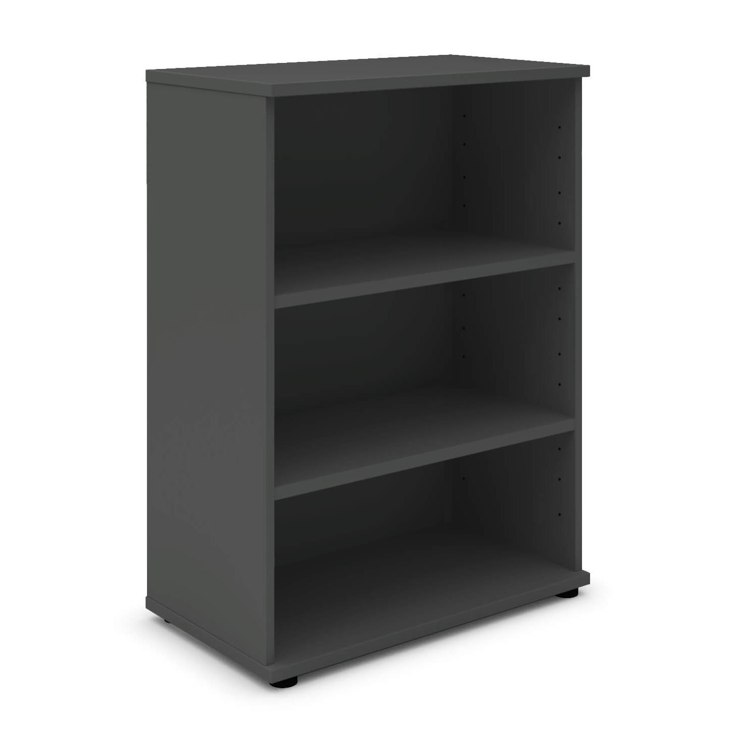 UNI Armoire d'étagère | 3 oh, 800 x 1143 mm, anthracite - 2 Main Image