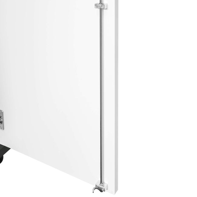 UNI Flügeltürenschrank | 3 OH, 800 x 1143 mm, Anthrazit / Weiß