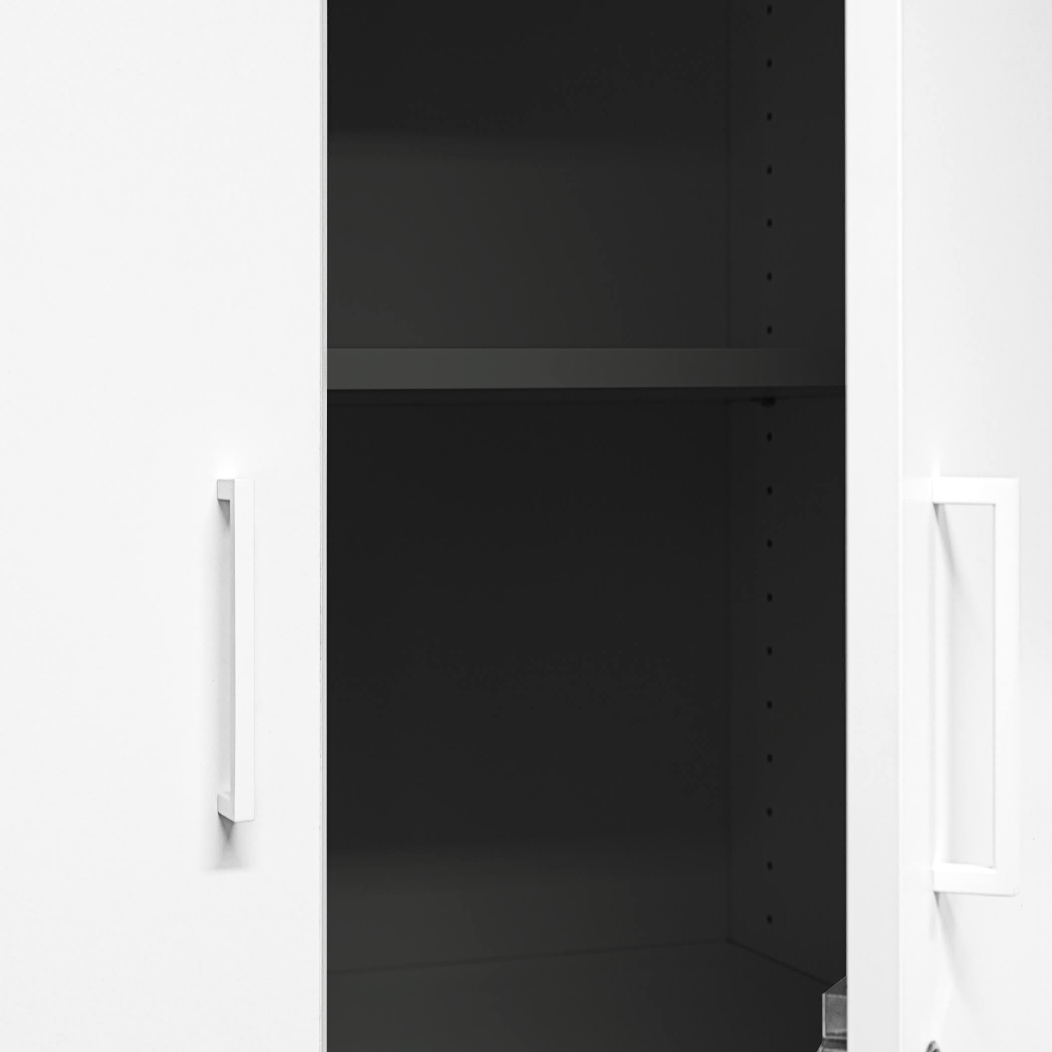UNI Armoire de porte d'aile | 5 oh, 800 x 1897 mm, anthracite / blanc - 3 Main Image