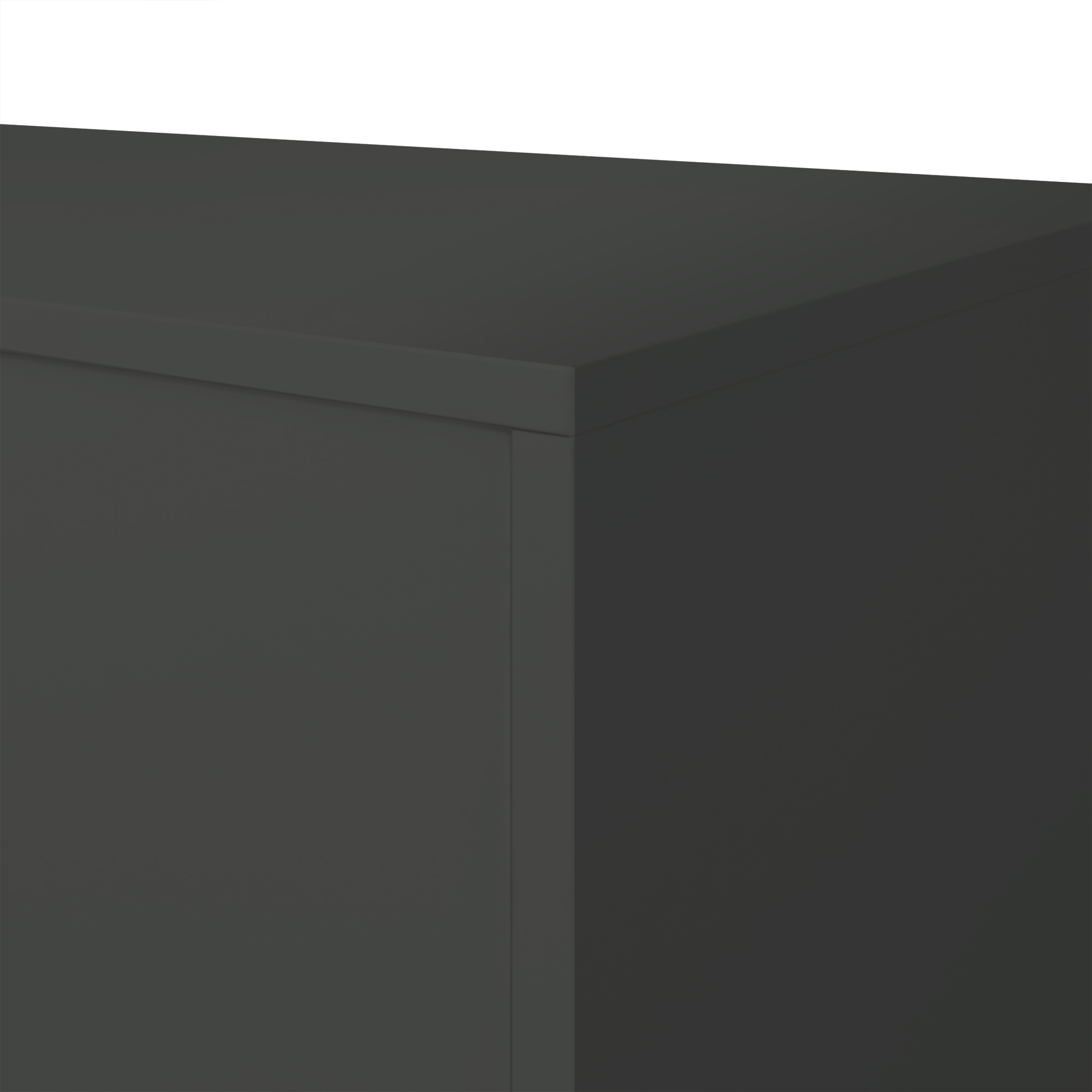 UNI Armoire de porte d'aile | 5 oh, 800 x 1897 mm, anthracite / blanc - 10 Main Image