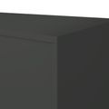 UNI Armoire de porte d'aile | 5 oh, 800 x 1897 mm, anthracite / blanc - 10 Thumbnail Image