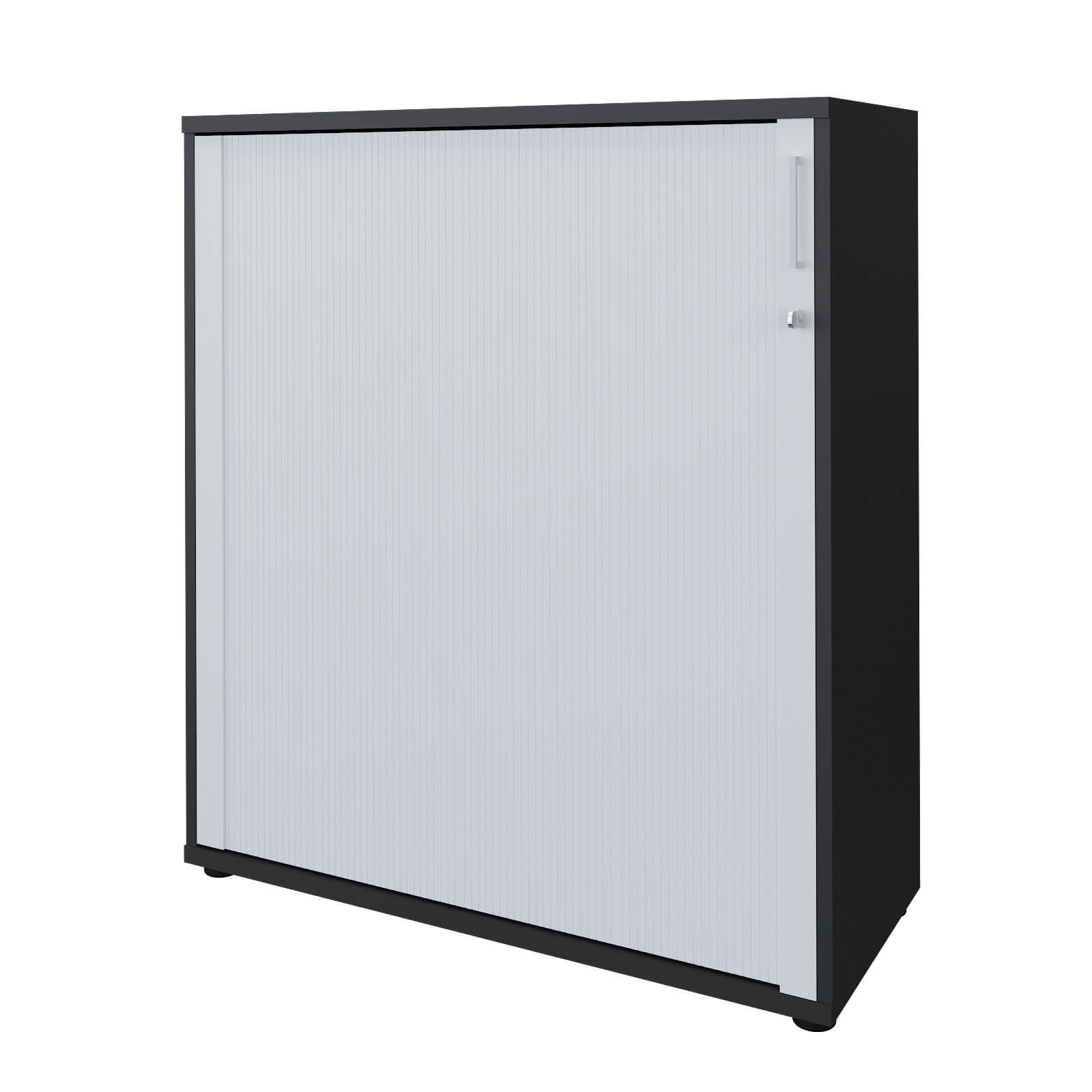 UNI Cabinet des magasins de queserroll | 3 oh, 1000 x 1143 mm, anthracite / blanc - 2 Main Image