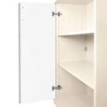 UNI Armoire de porte d'aile | 3 oh, 800 x 1143 mm, érable / blanc - 4 Thumbnail Image
