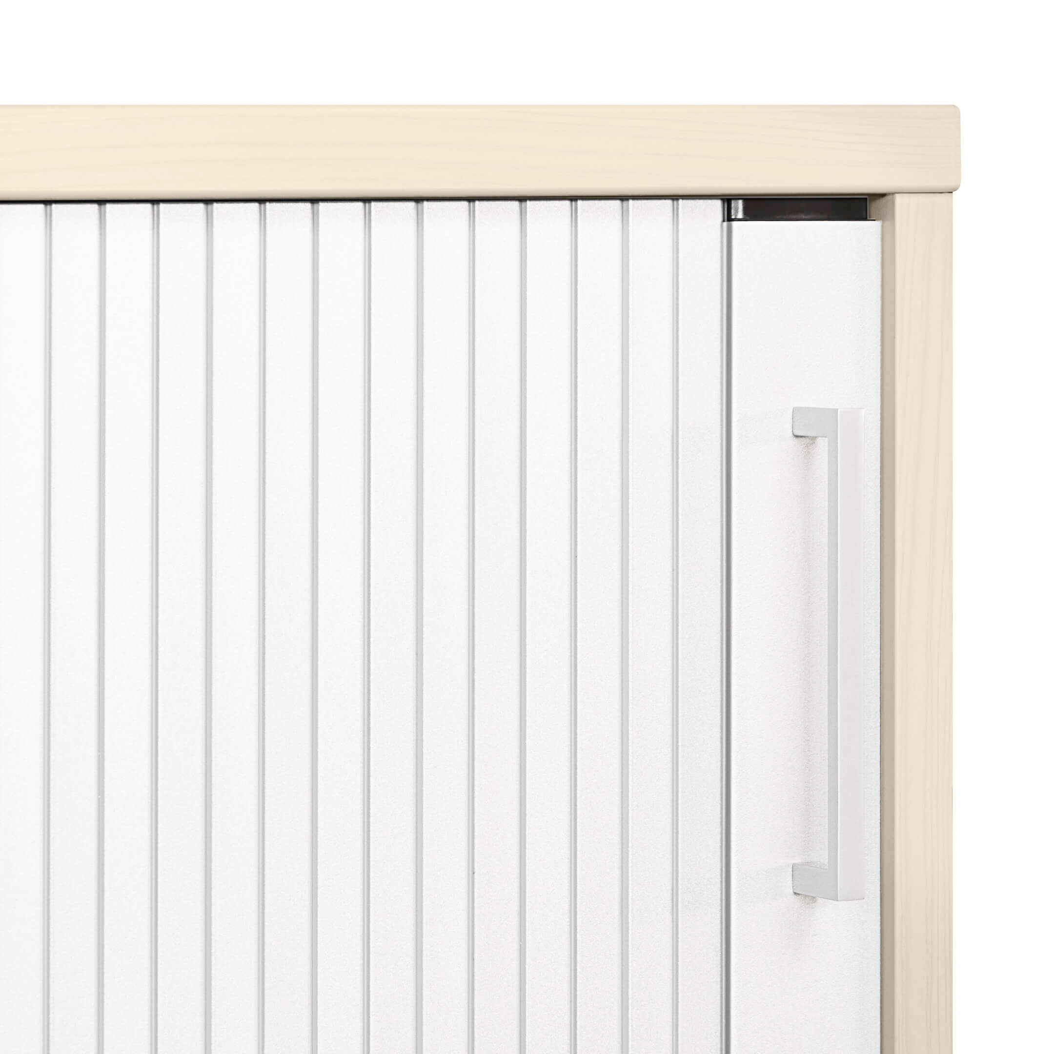 UNI Cabinet des magasins de queserroll | 3 oh, 1000 x 1143 mm, érable / blanc - 12 Main Image